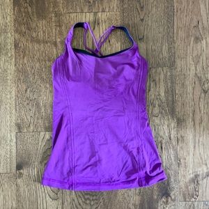 Lululemon Purple Tank Top